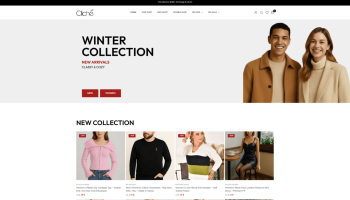 Cliche Fashion e-commerce website by SSE